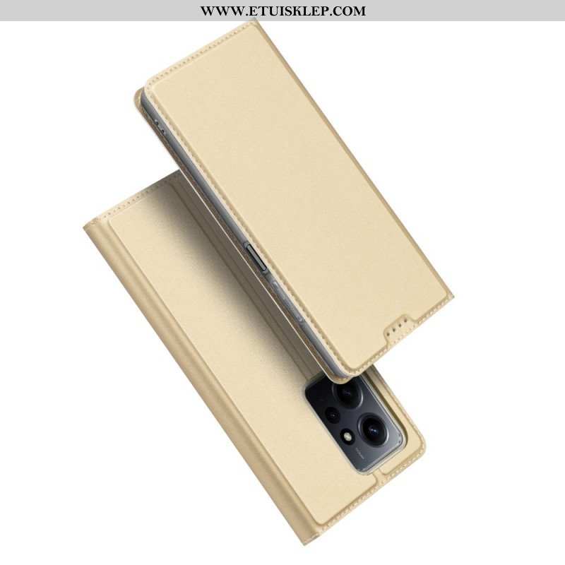 Etui Na Telefon do Xiaomi Redmi Note 12 4G Etui Folio Seria Skin-pro Dux Ducis